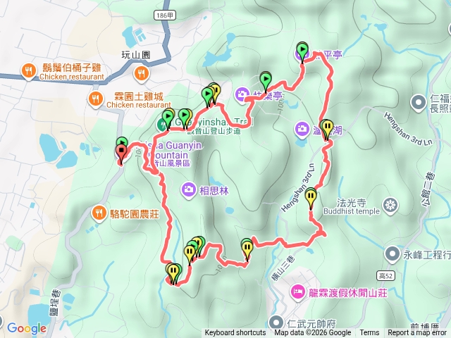 大社觀音山o型縱走