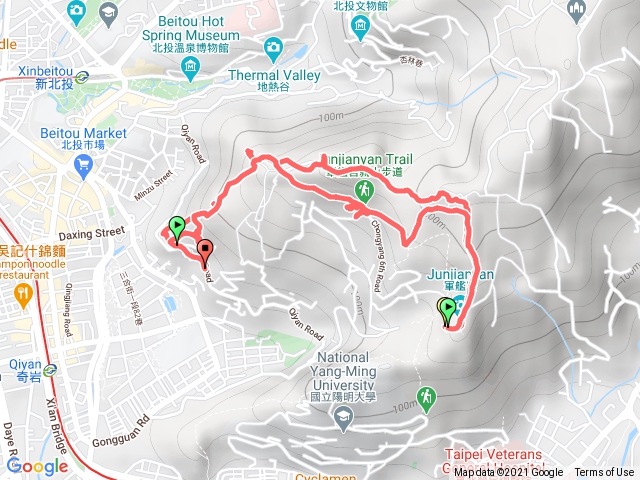 丹鳳山、軍艦岩