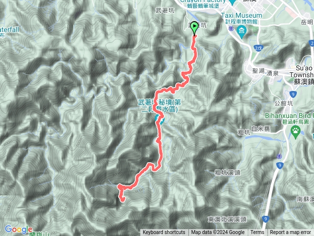 宜蘭蘇澳－武荖坑林道