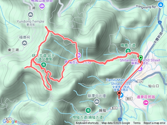 鳳鳴古道o型走gpx滷蛋