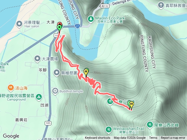 尾寮山登山步道預覽圖