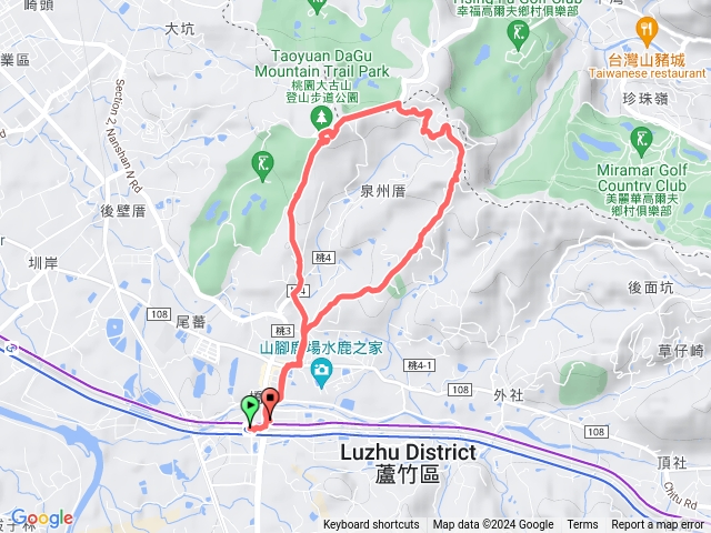 橫坑山古道 大古山