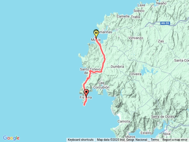 20250719朝聖之路Muxia到Fisterra