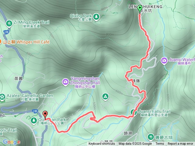 環七星山冷水坑-中山樓