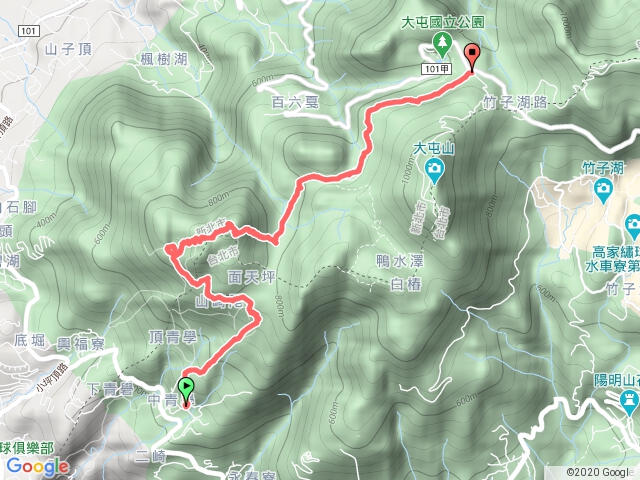 向天上面天山健走