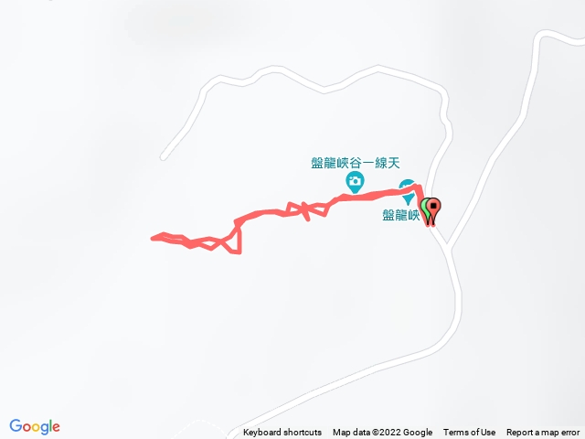 盤龍峽谷一線天