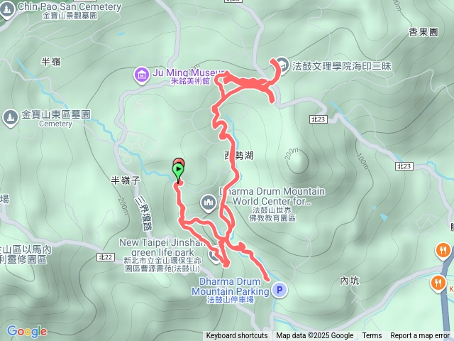 法鼓山健行步道