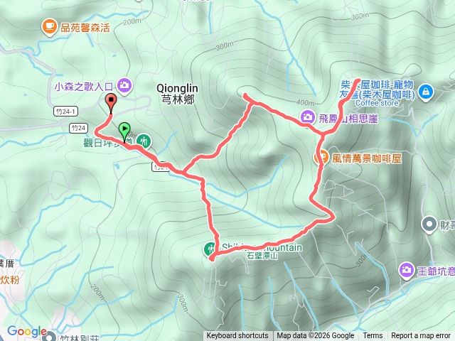 2026 飛鳳山-飛石南北線○型縱走預覽圖