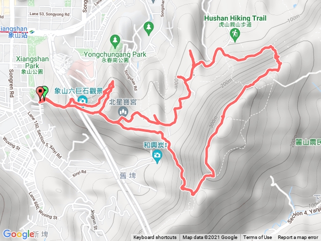 四獸山縱走九五峰