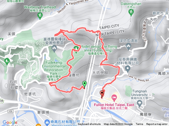 淡蘭古道南路外股段 倒照湖山西峰 倒照湖山預覽圖