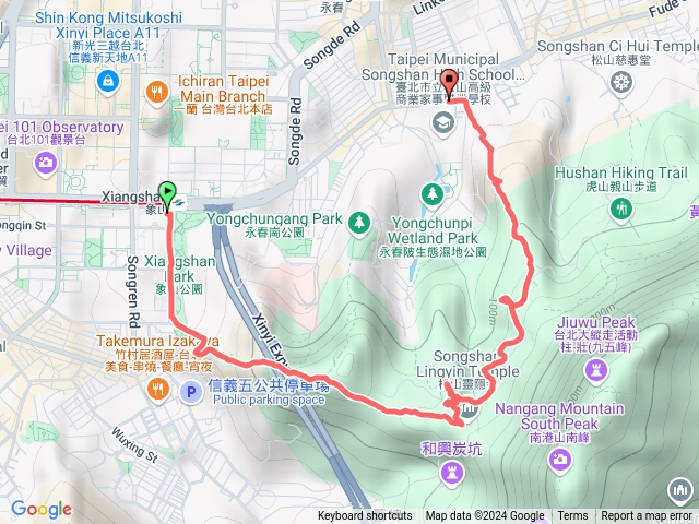 四獸山步道預覽圖