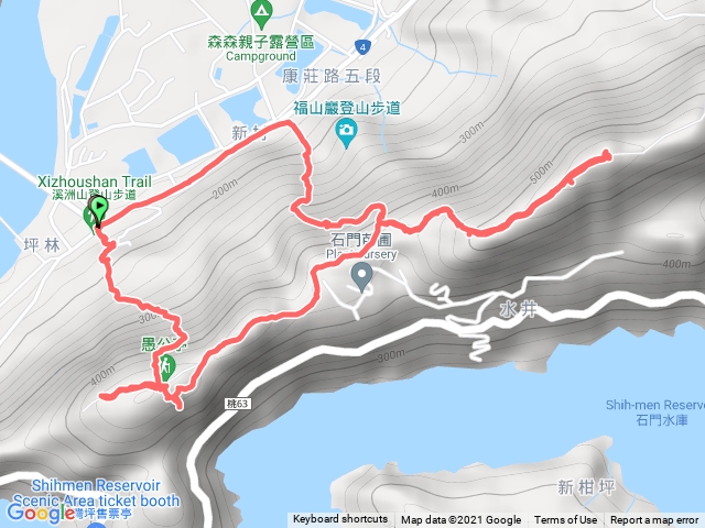 小百岳集起來溪洲山步道(福山巖登山步道)202111061722