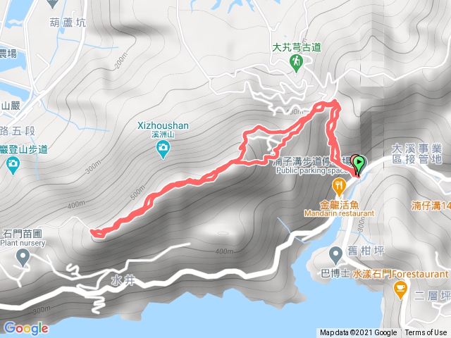 溪洲山大九芎古道古道