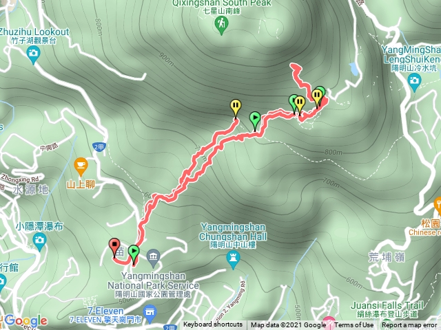 陽明山苗埔七星公園