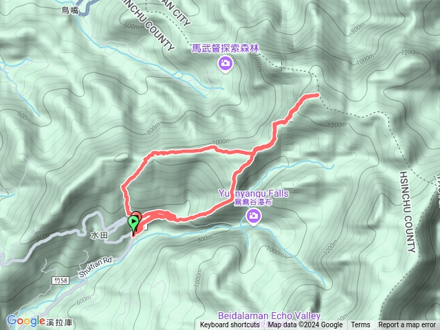 外鳥嘴山-蓮包山O型 2024.10.22