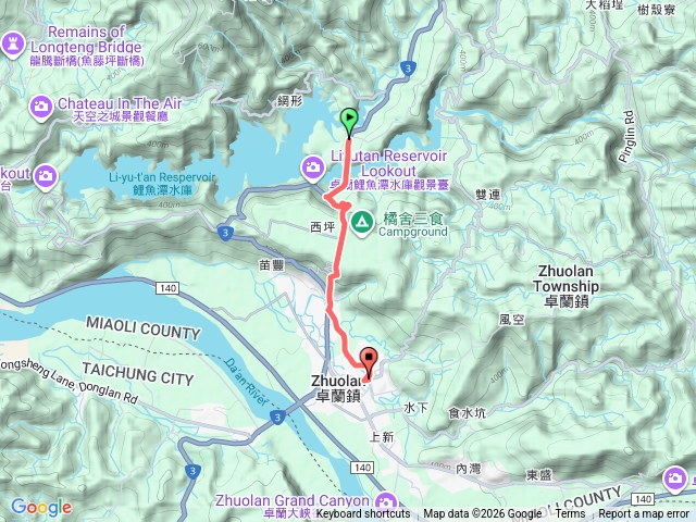 新開→壢西坪→卓蘭（RSA55）