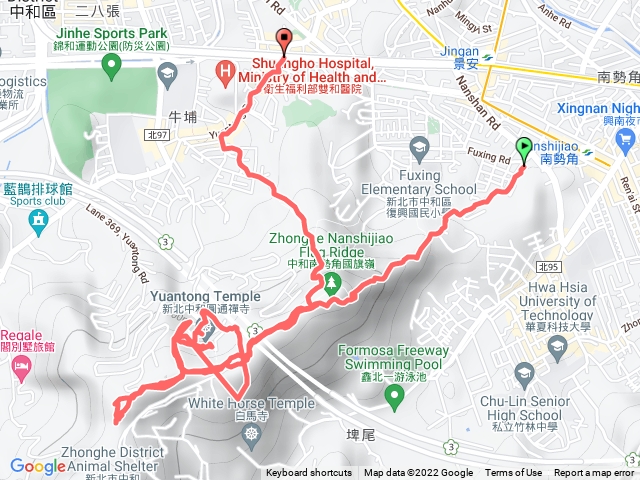 外南勢角山步道