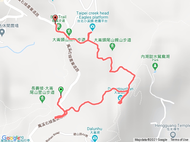 大崙頭山步道