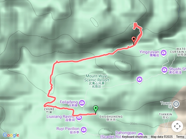 【武夷山_大紅袍母樹+水濂洞】無標註景點