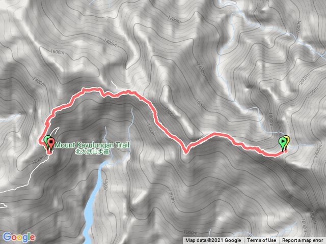 檜谷山莊單攻（北大武山）
