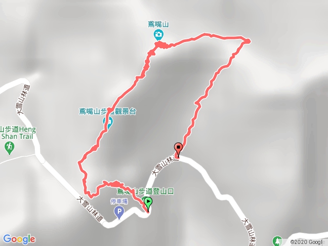 鳶嘴山小O形