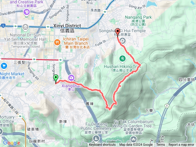 象山連走南港山