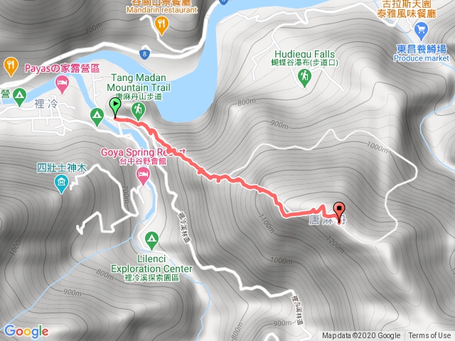 唐麻單裡冷至三角點單程