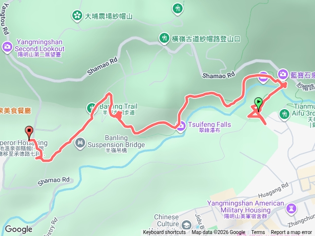 草山水道藍寶石半嶺圳步道預覽圖