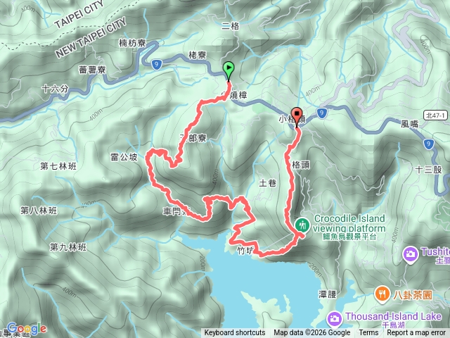 雷公埤山+雷公埤古道+竹坑古道+小格頭獅頭山預覽圖