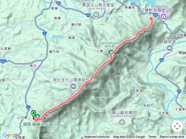 烏山縱走/綠色長城 來回