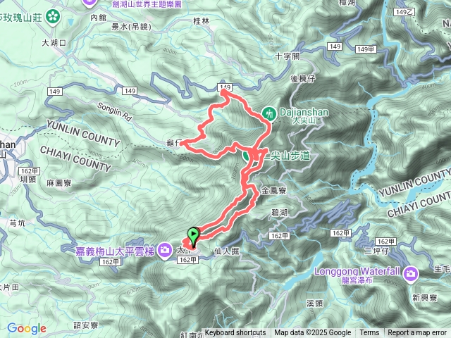 雲嘉五連峰_下山豬湖_上10-5步道