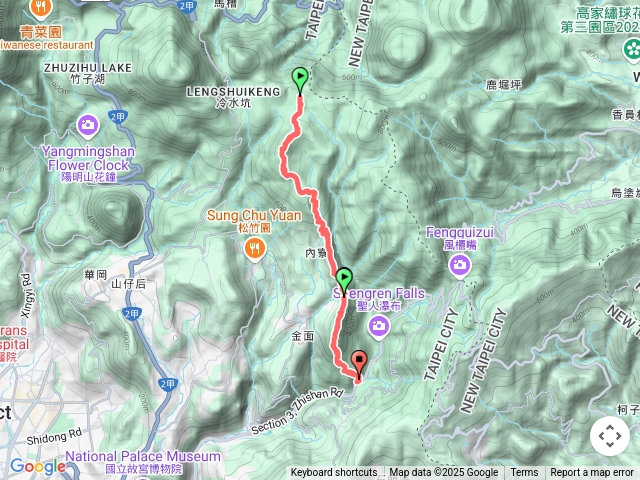竹嵩山、新圳頭山、鵝尾山