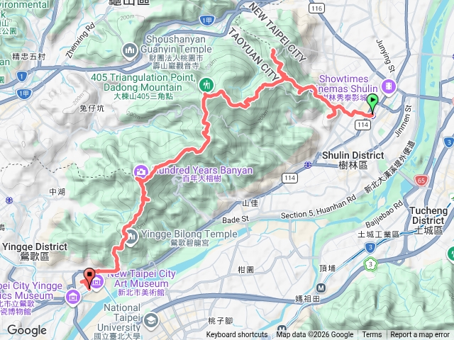 樹鶯縱走