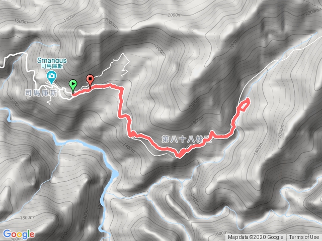 司馬庫斯巨木登山步道高繞替代