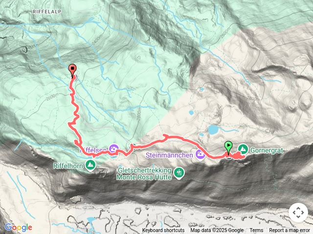 20250530瑞士策馬特Gornergrat--Riffelberg利菲爾湖雪地健行