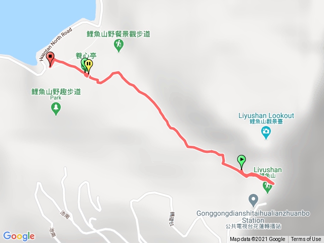 元旦鯉魚山步道