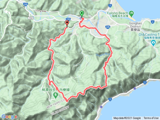 20210201貢寮草嶺古道-桃源谷