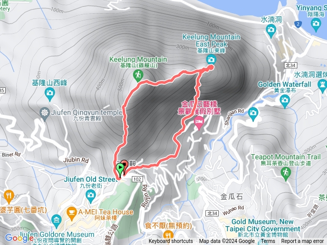 基隆山_黃金一稜