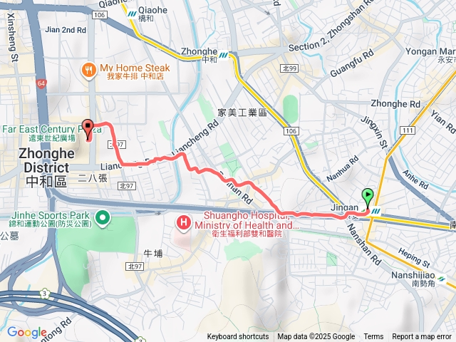 景安捷運站-健一路遠東科技園區