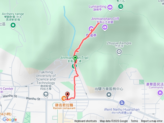 初二金面山走春