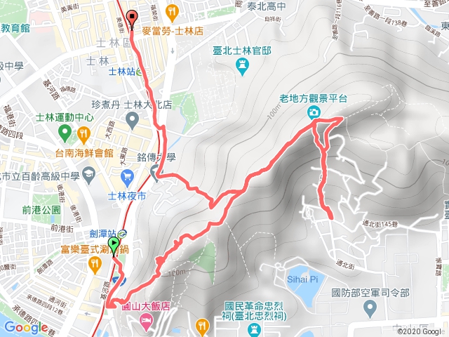 2016-12-31 劍潭山步道  毋忘在莒步道