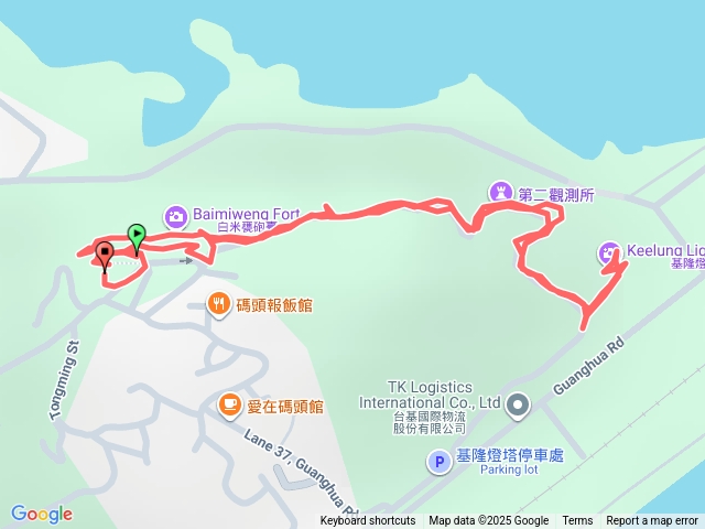 白米甕砲台+基隆燈塔