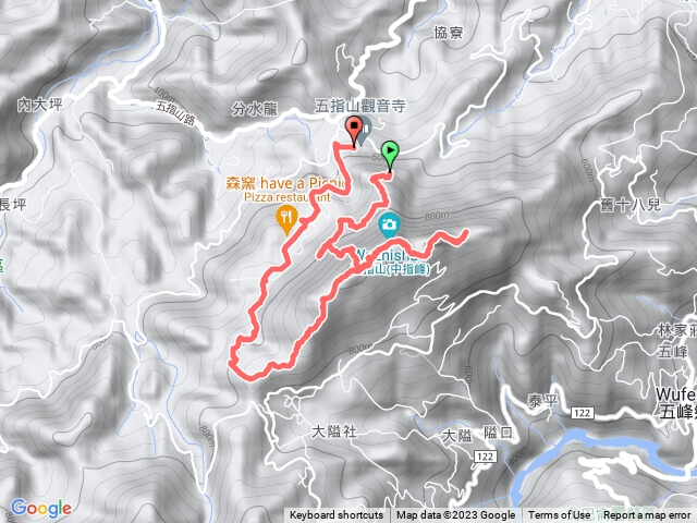 五指山大隘山O型走