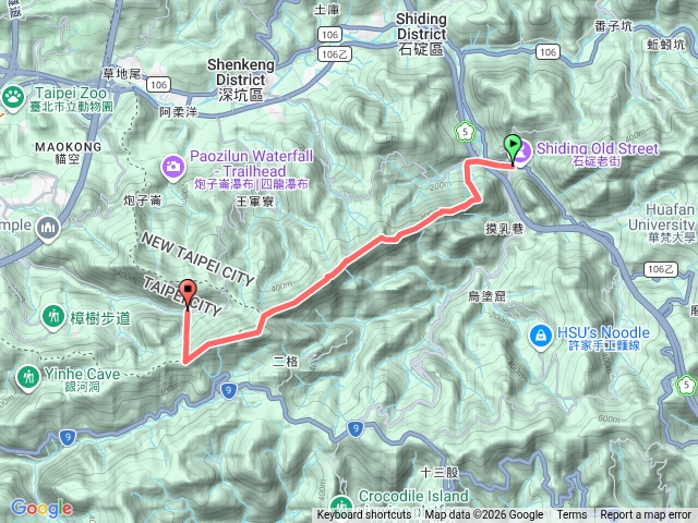 筆架連峰二格山南邦寮山草楠