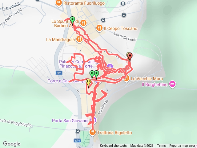 Via Francigena D0: San Gimignano