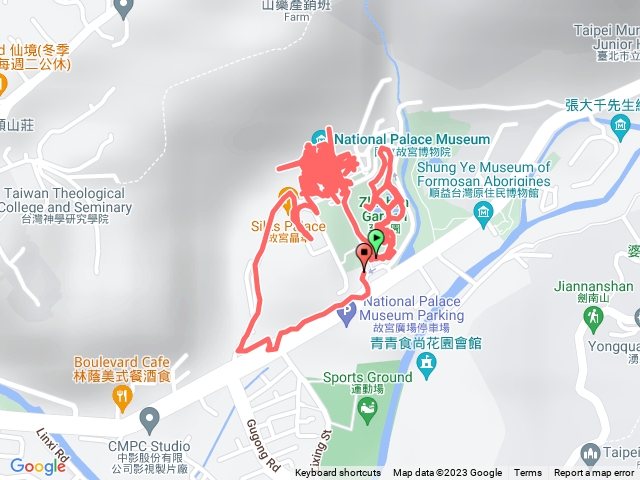 故宮-麻徵君透光古鏡歌