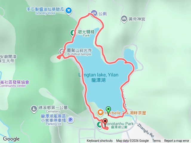 龍潭湖湖畔步道