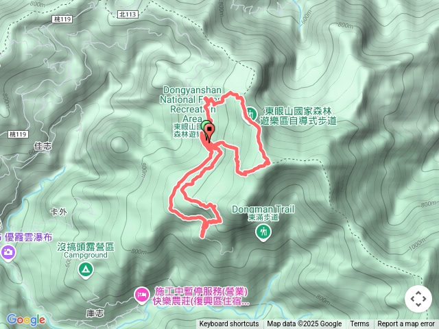 東眼山（三角點親子峰）