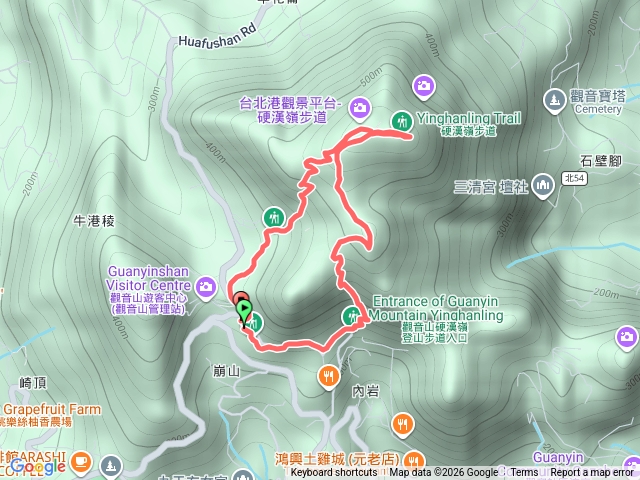 硬漢嶺步道上風櫃斗湖步道出