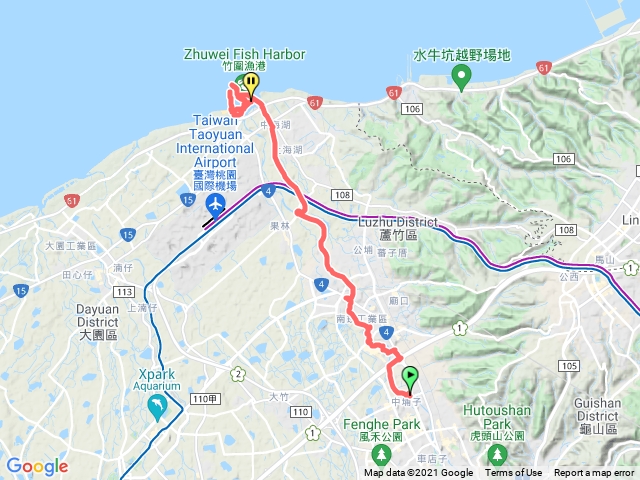 南崁溪路跑